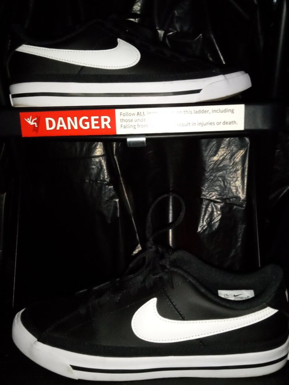 Nike Court Legacy Black White (GS) 6.5Y
